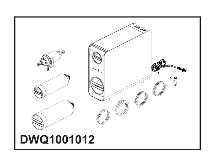 Delta Clarifi DWQ1001012 tankless reverse-osmosis system